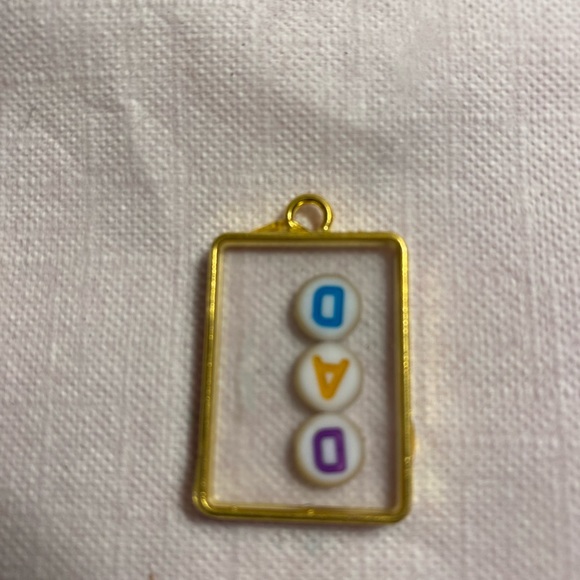 Father’s Day key chain attachment UV Resin - Picture 1 of 2